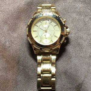 Gold Micheal Kors Watch